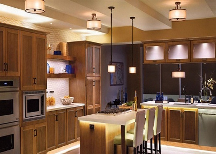 Let You Kitchen Shine with Layer Lighting - Kitchen Renovation Ideas 2019 - ET Painting