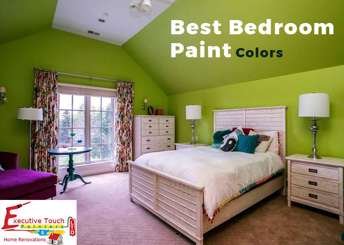 Best Bedroom Paint Colors 2019 Executive Touch Painters - What Is The Best Colors To Paint A Bedroom