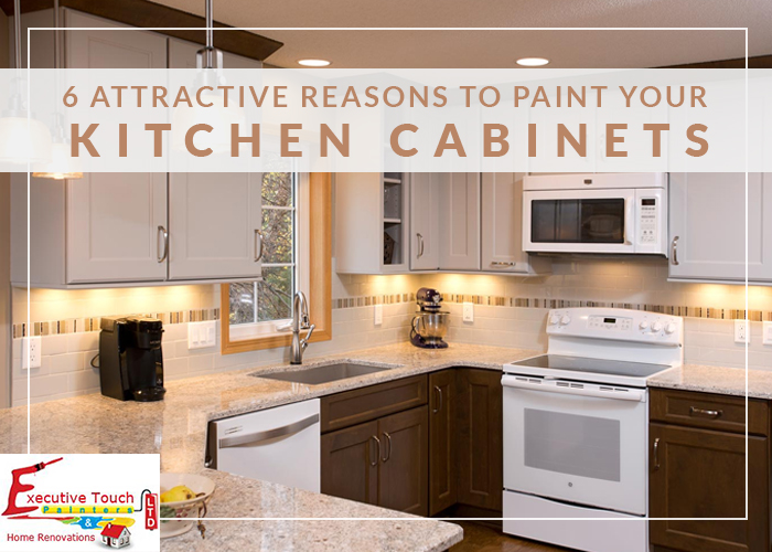 6 Attractive Reasons to Paint Your Kitchen Cabinets
