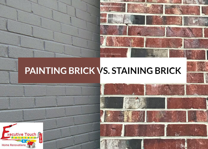 Painting Brick vs. Staining Brick