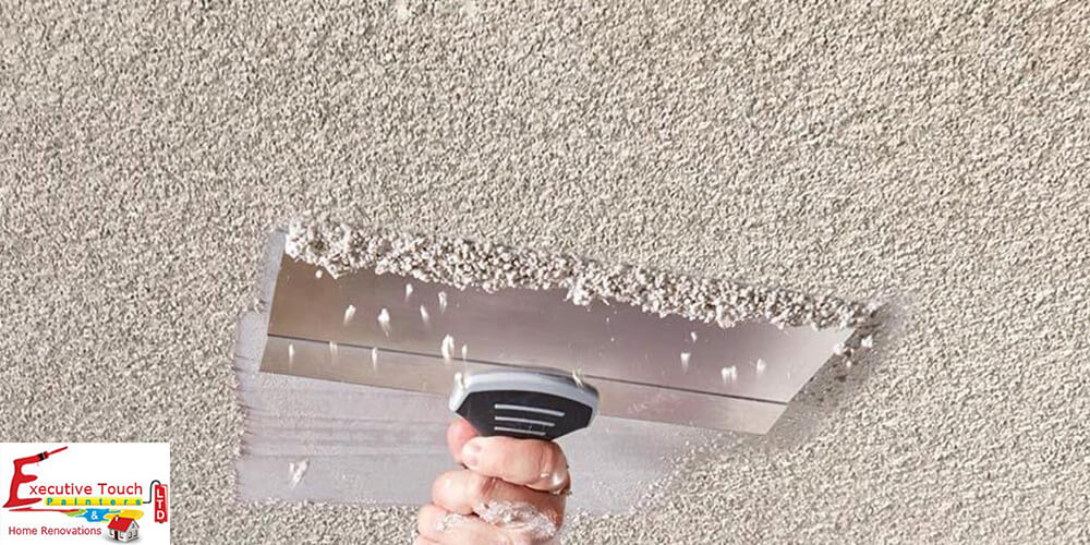 DIY Popcorn Ceiling Removal - Executive Touch Painters
