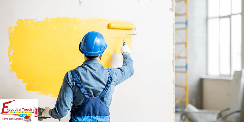 Commercial painting process - Executive Touch Painters