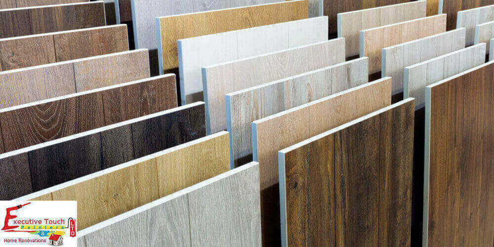 Luxury Vinyl Plank Flooring Colours - Executive Touch Painters